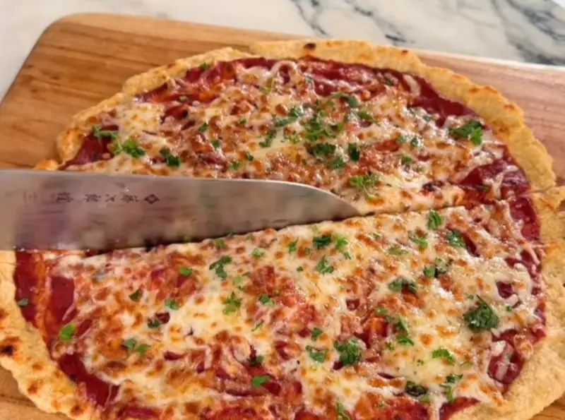 Chicken Oat Crust Pizza